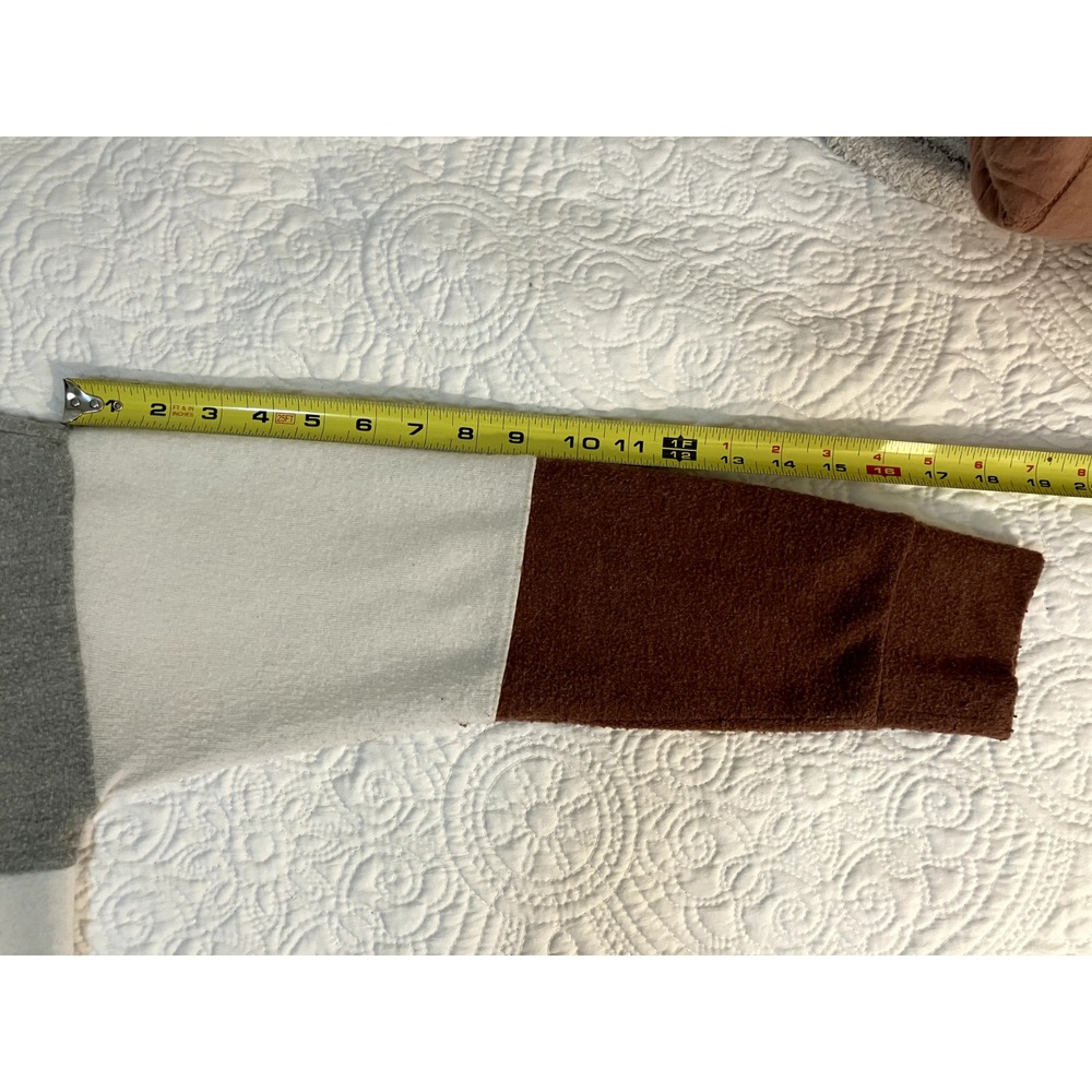 Stitch Fix Nine Britton Colorblock Long Sleeve‎ Pullover Sweater Small Soft Cozy - Picture 5 of 7
